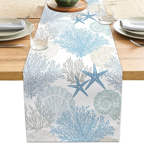 Coastal table runner - coastal,